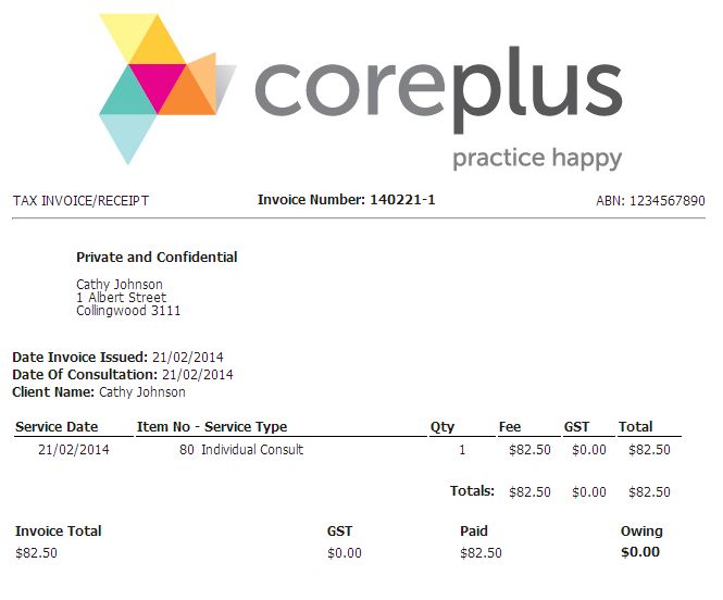 Software Development Invoice Template