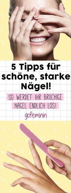 Brüchige Nägel? DIESE Tricks helfen wirklich!