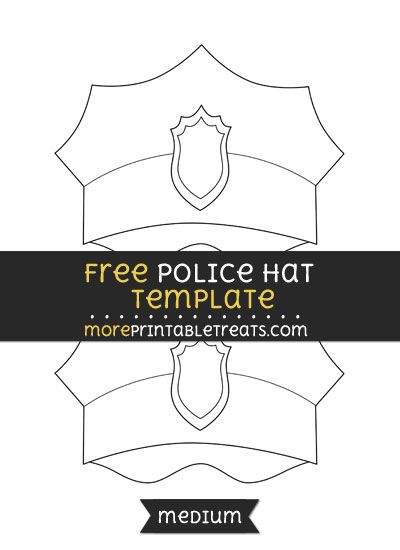 Pin upon trainer tips photograph about Printable Police Hat named Pin upon instructor recommendations