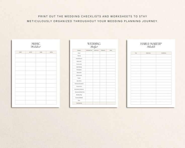 Printable Wedding Checklist Wedding Planner Checklist Wedding Printable Wedding Checklist Wedding Planner Checklist Wedding