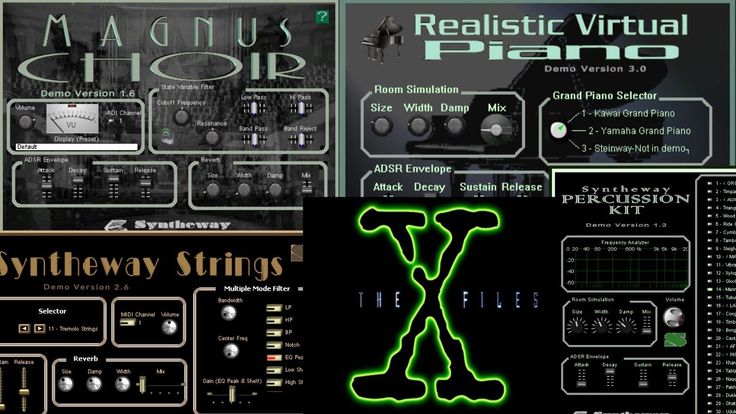 X Files Theme (Mark Snow) Realistic Virtual Piano, Magnus