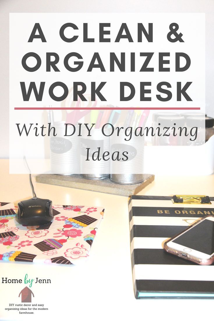 Diy Desk Organizer Ideas For A Clutter Free Desk Desk