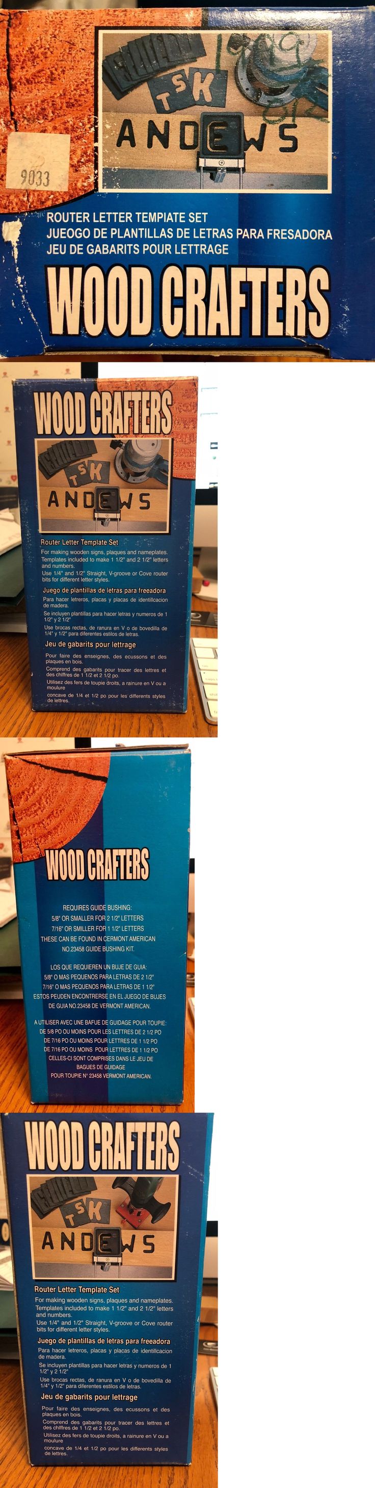  6 Inch Router Letter Templates 