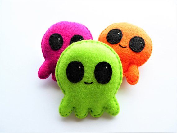 Cute Octopus with Organic Catnip Cat Toy
