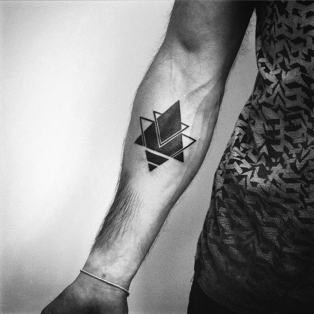 Best Geometric Tattoo - Special mental symbol of power for Denis (Barcelona). If...