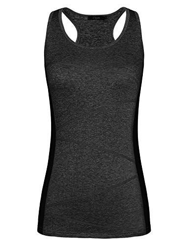 Femmes élégant Débardeurs T-Shirt Sport Gym Vêtements Fitness Yoga Sport gilets