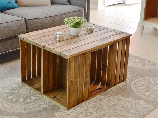 25+ best crate coffee tables ideas on pinterest | wine crate 25+ best crate coffee tables ideas on pinterest | wine crate