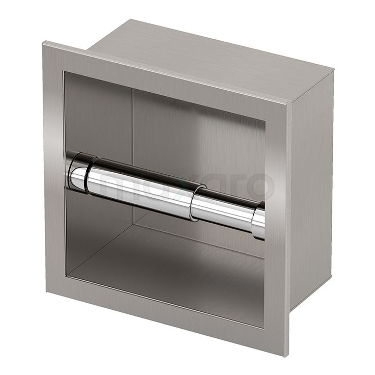 Maxaro Inbouw Toiletrolhouder, RVS 240-1101 ...