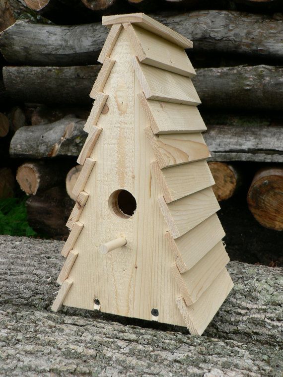 Wooden Birdhouse - The Shack | Bird house plans, Bird