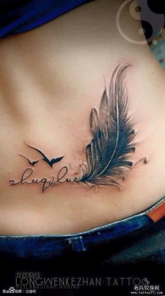 59 Inspiring Feather Tattoo Ideas That Are Distinct And Graceful img
