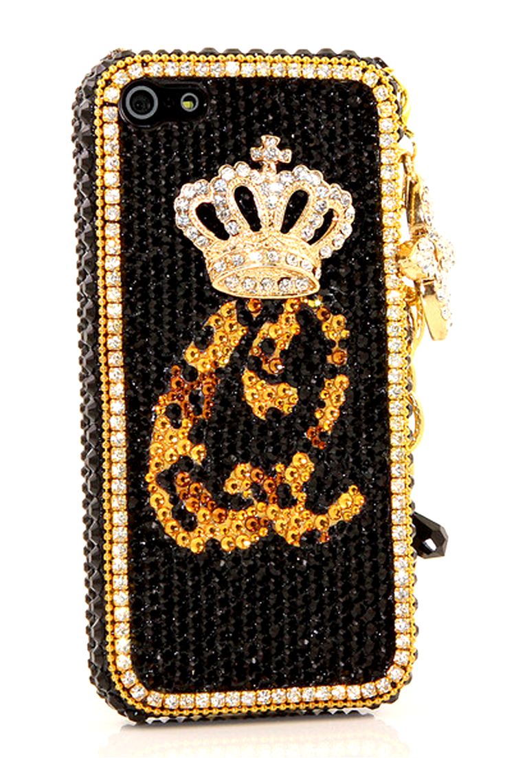 leopard queen personalized monogram design with charm iphone xr case with design