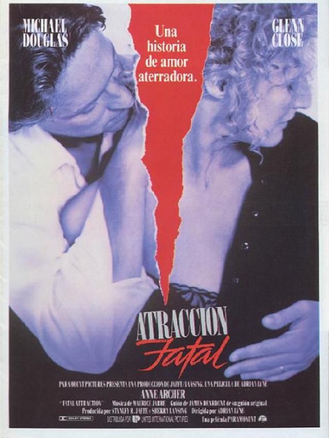 200 Peliculas Imprescindibles De Los Anos 80 Atraccion Fatal Peliculas Afiche De Pelicula