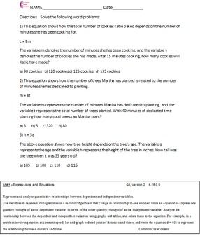 College remedial math worksheets