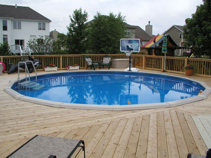 Basketball Anyone Round Above Ground Pool Deck Plans Decks Pool Deck Plans Above Ground Decks, Above Ground Pool Deck Design Tool