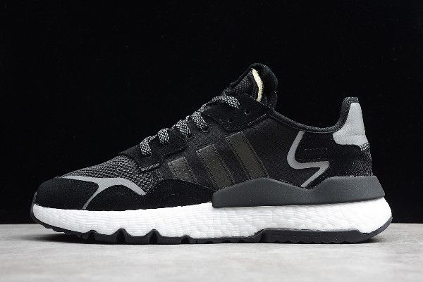 adidas nite jogger 3m black