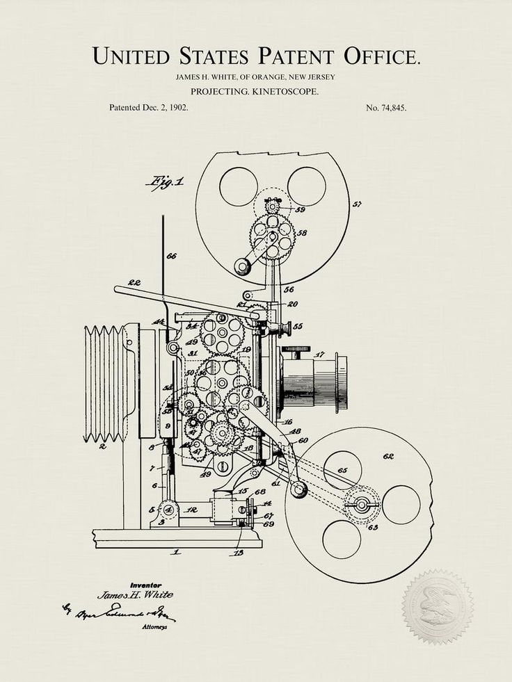 Shortwave Antenna Patent Print Poster Great Gift Idea 1930 Historical Vintage Wall Art