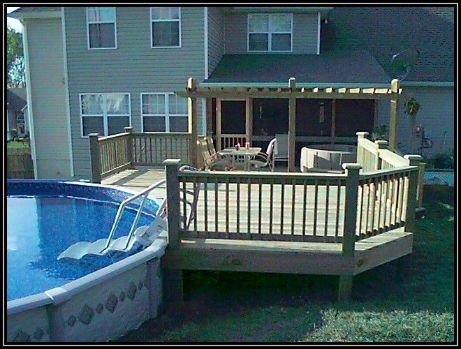 Above Ground Pool Decks From House pictures of above ground pools with decks around it - creditrestore Above Ground Pool Decks From House pictures of above ground pools with decks around it - creditrestore