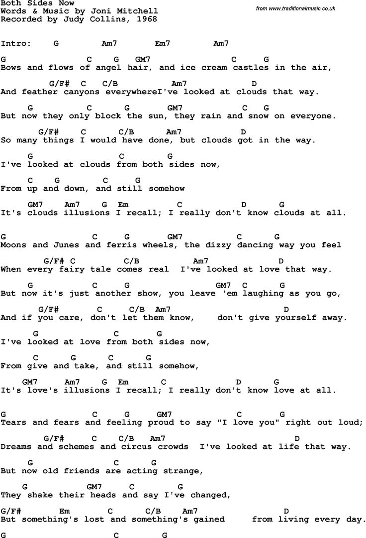 2724 best music images on pinterest guitar music guitar and music both sides now sheet music free