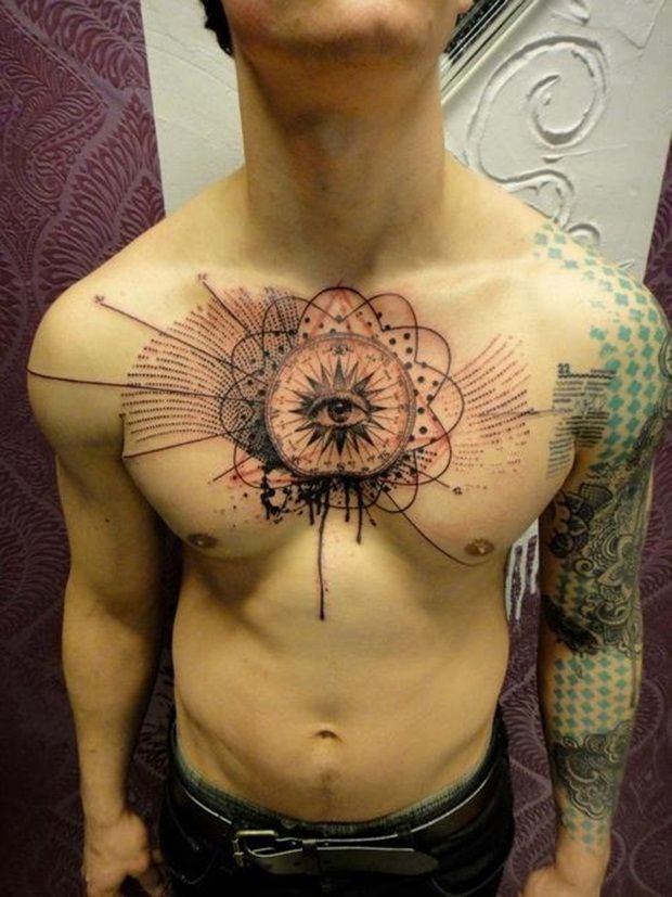 Dragon Tattoos On Chest Tattoo Designs Of Animal Chest Tattoo Men Cool Tattoos For Guys Evil Tattoos