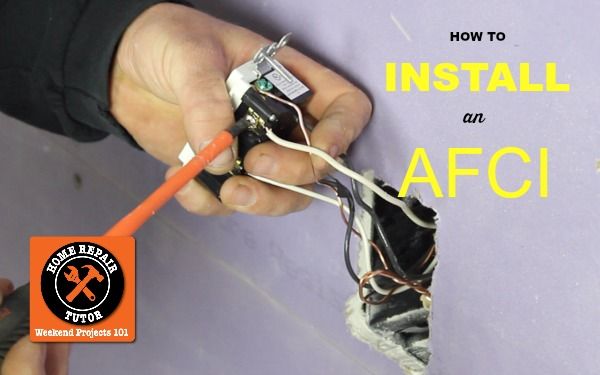 How Can You Stop Electrical Fires Today We U0026 39 Re Gonna Show You How To Install An Afci Outlet