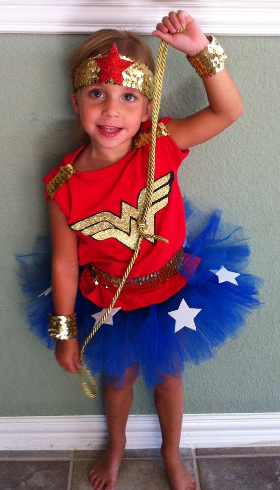 Wonder Woman Tutu, Wonderwoman Halloween Costume