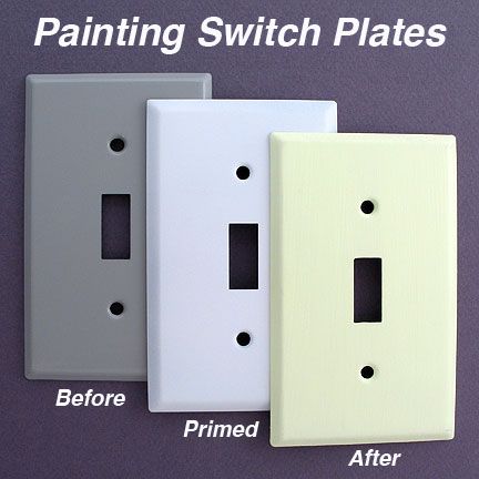 Painting Switch Plates How To Paint Wall Tips Painting Switch Plates How To Paint Wall Tips Instructions Spare Time Projects In 2018 Pinterest On And