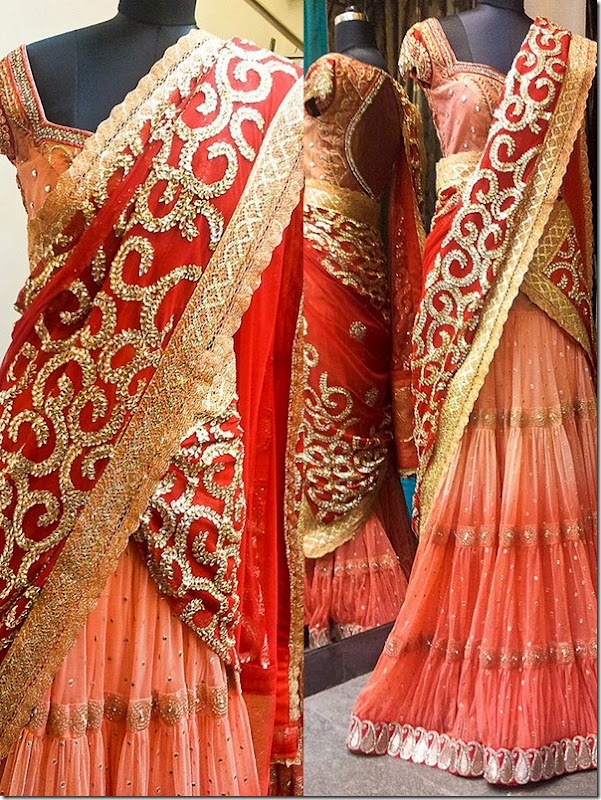 New half saree fashion New half saree fashion