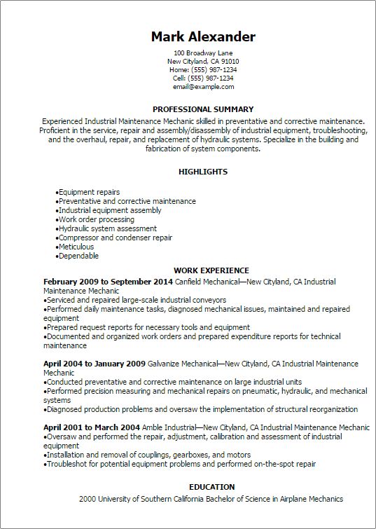 The 25+ best Government insurance ideas on Pinterest Facts about - industrial maintenance resume The 25+ best Government insurance ideas on Pinterest Facts about - industrial maintenance resume