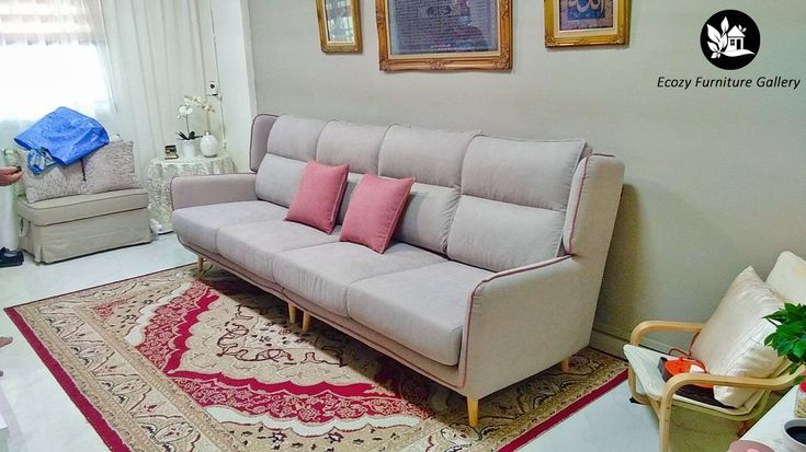 Designer Customized Water Resistant Fully Detachable 4 Seater Sofa Singapore In 2021 Design Fabric Designer Customized Water Resistant, Custom Made Sofa Bed Singapore