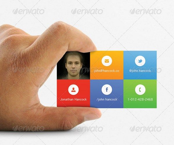 windows business card template