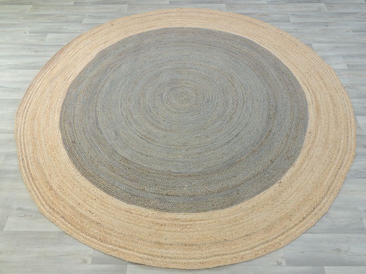Natural Grey Jute Round Rug Size 300 X 300cm Rugs Natural Grey Jute Round Rug Size 300 X, Round Jute Rug 300cm