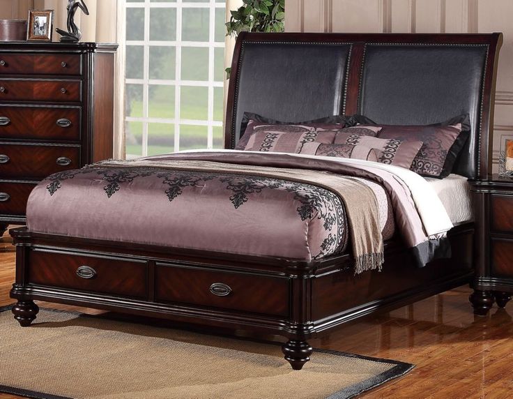 Furniture Of America Bellavie Wingback Platform Bed Furniture Of America Bellavie Wingback Platform Bed