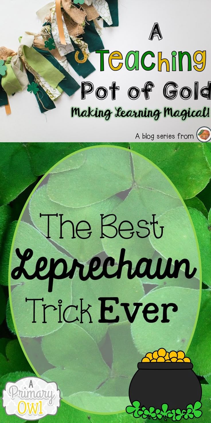 You'll love this easy idea for a leprechaun trick in your classroom