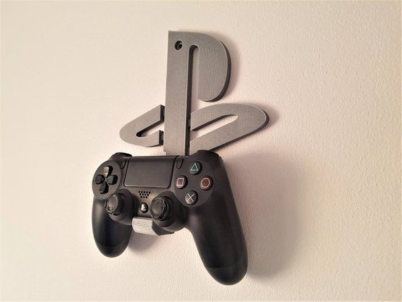 Playstation 4 Dualshock Controller Wall Mount Holder Psn Game Room Design Rooms - Playstation 4 Wall Mount Diy Playstation 4 Dualshock Controller Wall Mount Holder Psn Game Room Design Rooms - Playstation 4 Wall Mount Diy