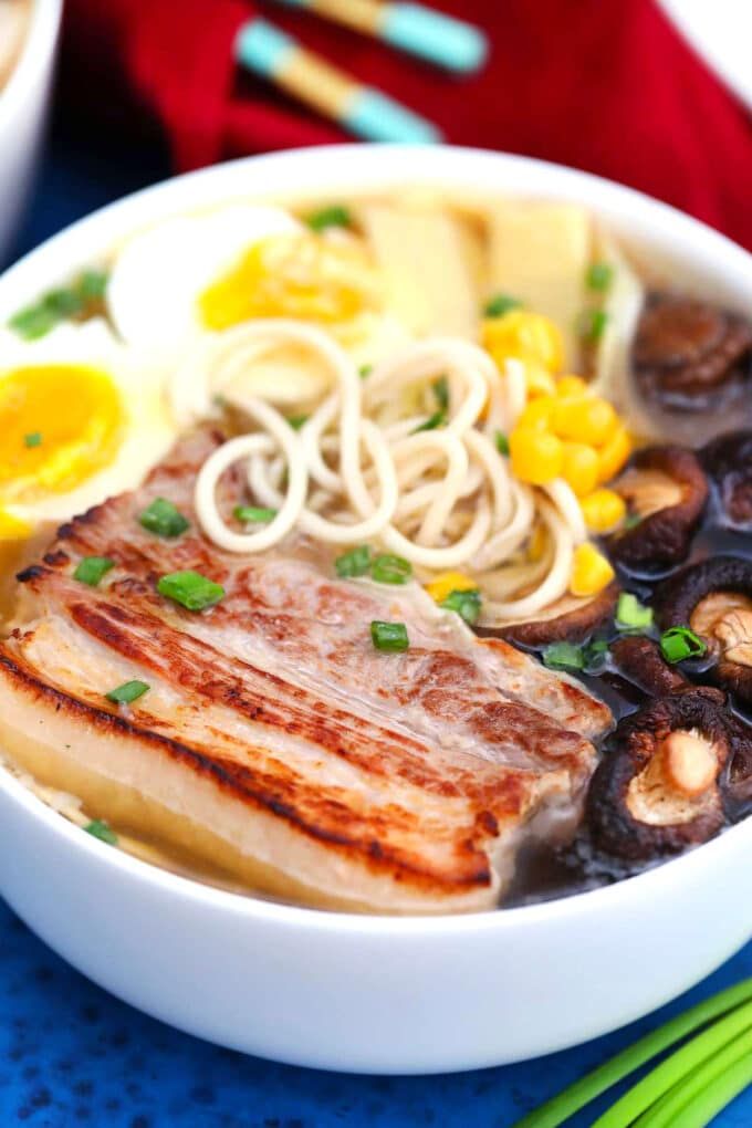 Instant Pot Tonkotsu Ramen with Chashu Pork [Video Instant Pot Tonkotsu Ramen with Chashu Pork [Video