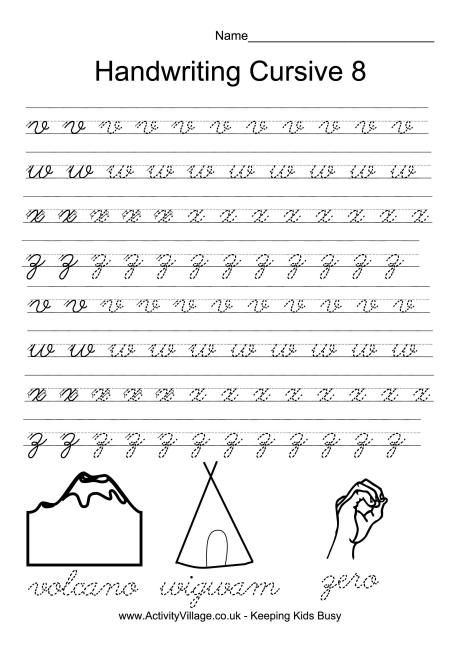 handwriting practical pages cover letter