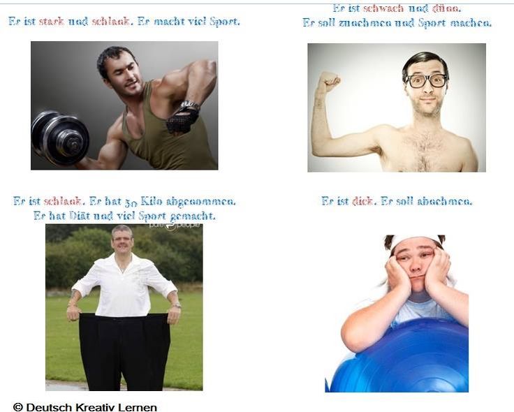 Schlank und dick Schlank und dick
