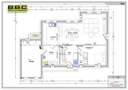 plan de maison trecobat