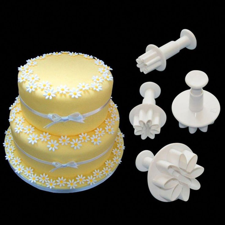 4pcs Set Flower Icing Cutter Fondant Cake Sugarcraft Decorating Plunger Mould Cakedeco Gateaux Pour Fete Prenatale Comment Decorer Un Gateau Decoration Gateau 4pcs Set Flower Icing Cutter Fondant Cake Sugarcraft Decorating Plunger Mould Cakedeco Gateaux Pour Fete Prenatale Comment Decorer Un Gateau Decoration Gateau