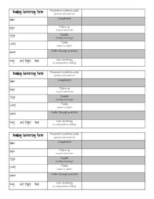 Best 25+ Reading conference ideas on Pinterest Readers workshop - meeting evaluation form Best 25+ Reading conference ideas on Pinterest Readers workshop - meeting evaluation form