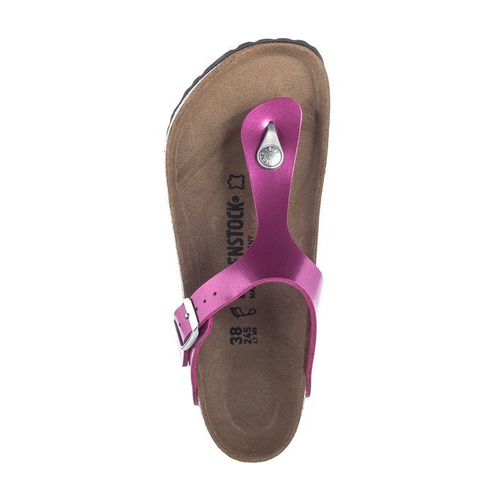 Birkenstock gizeh electric metallic magenta best sale
