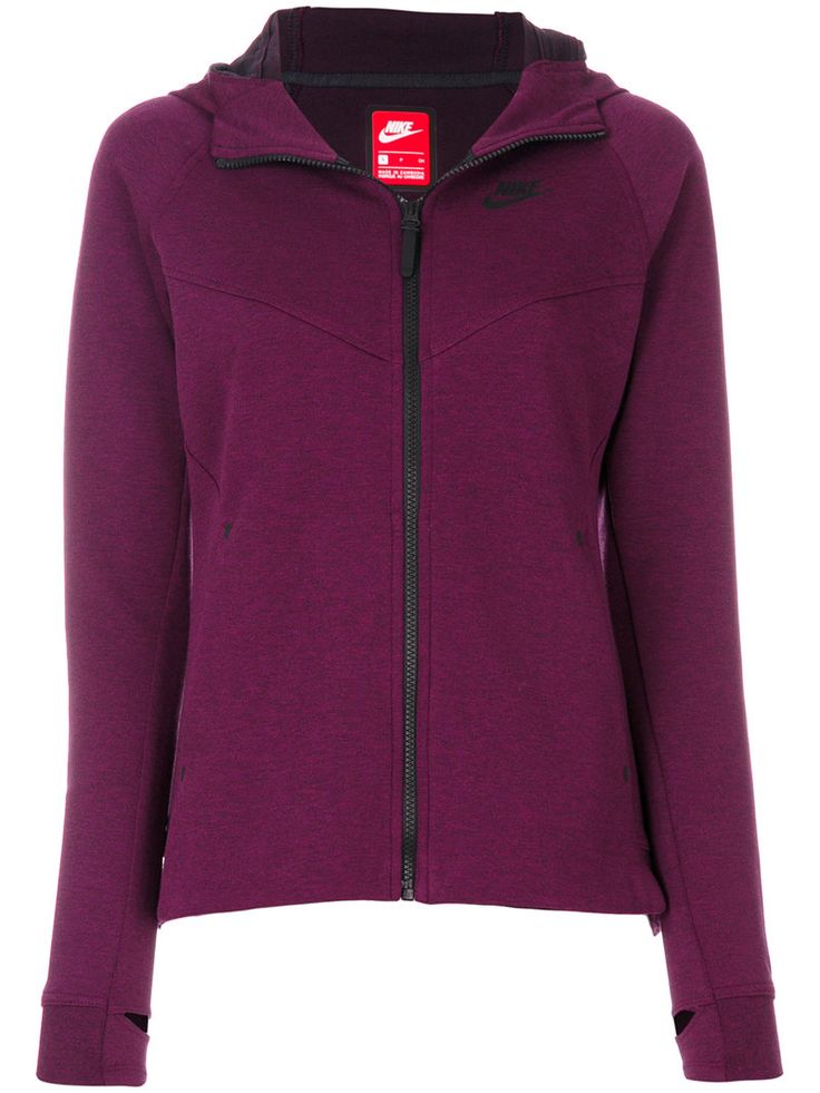 Nike Tech Fleece Windrunner Hoodie In Night Maroon