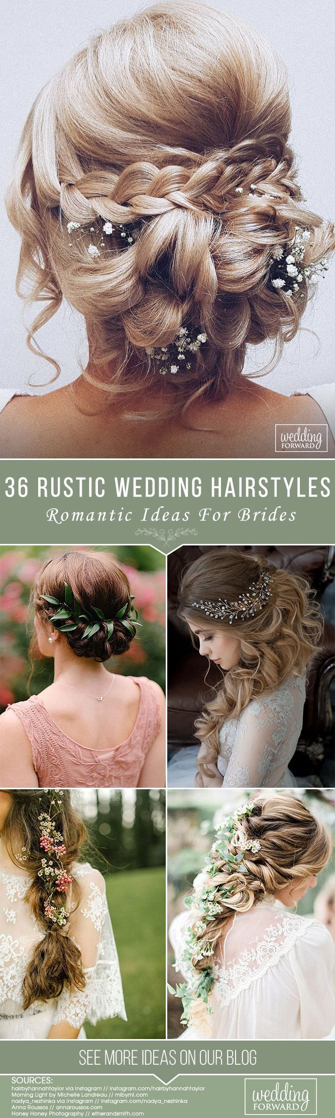 36 Rustic Wedding Hairstyles