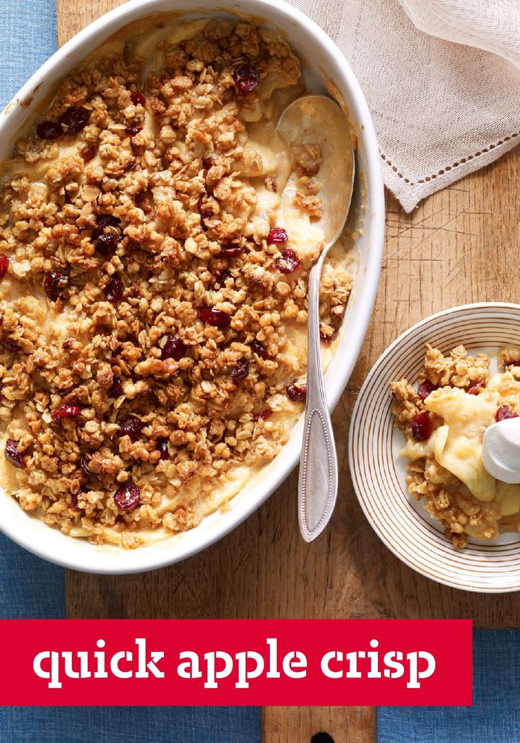 Quick Apple Crisp Recipe With Cake Mix Quick Apple Crisp Recipe With Cake Mix