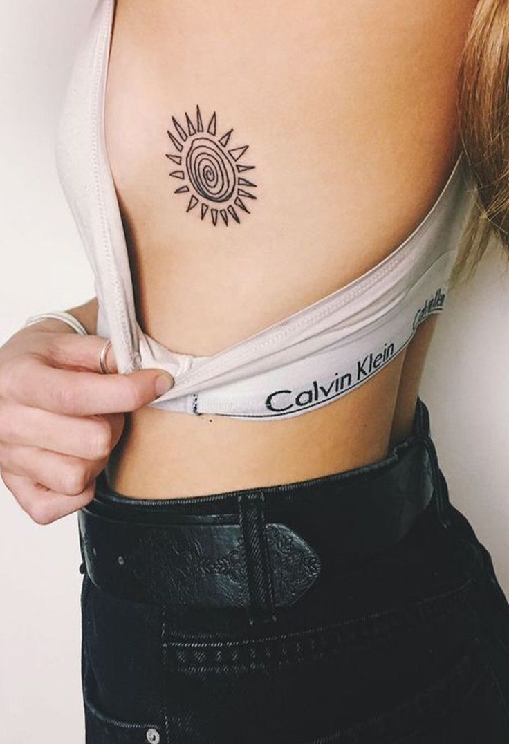 Sun Flower Rib Tattoo Ideas for Women – Floral Flower Side Boob Tat at MyBodiArt… Sun Flower Rib Tattoo Ideas for Women – Floral Flower Side Boob Tat at MyBodiArt…