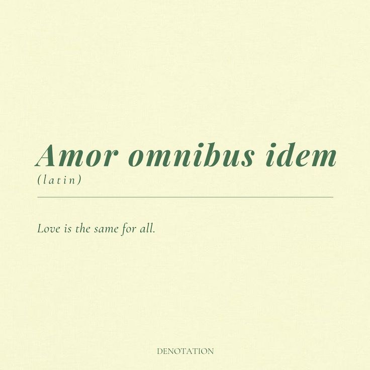 Love Is The Same For All LATIN Weird Words Aesthetic Words Unique love-is-the-same-for-all-latin-weird-words-aesthetic-words-unique