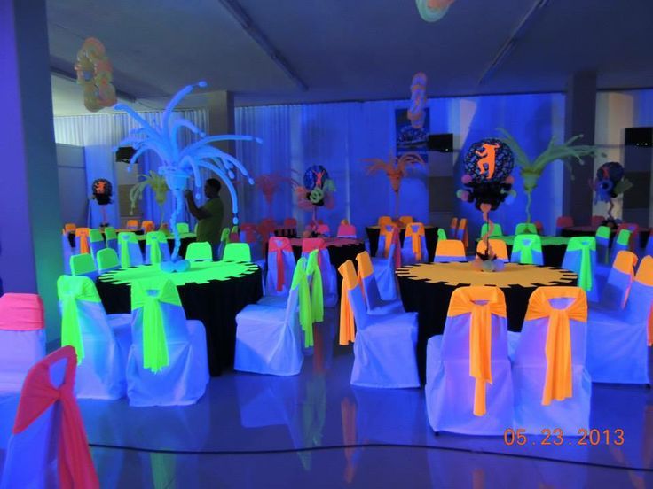 181 Best Party Ideas Glow In The Dark Kids Images On Glow In The Dark Party Hop Scotch Ring Toss