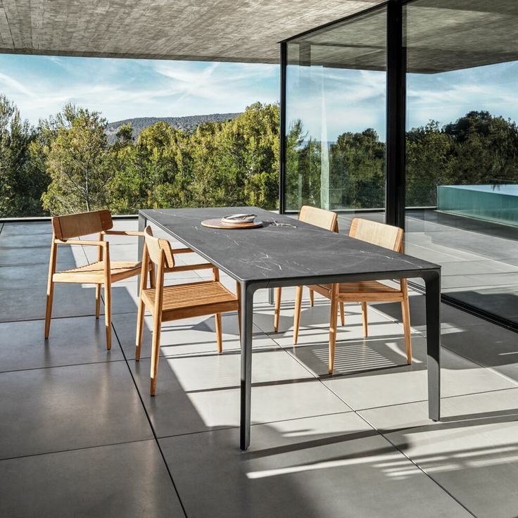 Gloster Archi Collection Weathermax 80 Protective Covers Outdoor Dining Table Garden Furniture Design Outdoor Dining Table, Gloster Outdoor Furniture Covers