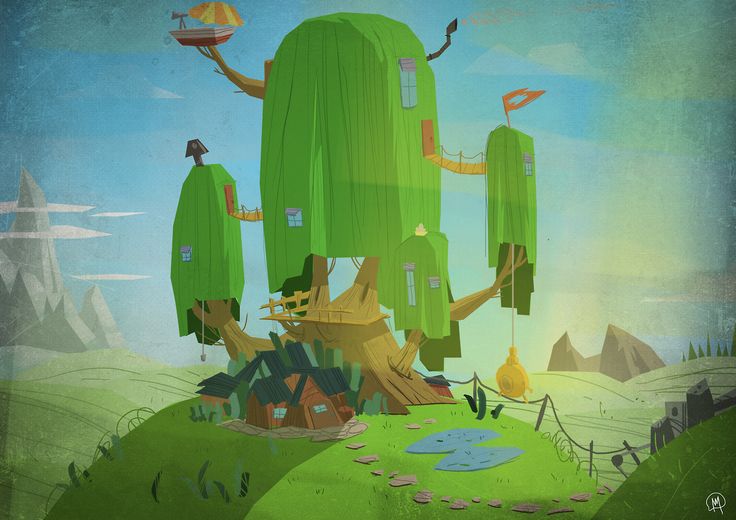 Adeventure Time House Adventure Time Illustration Adventure adeventure-time-house-adventure-time-illustration-adventure