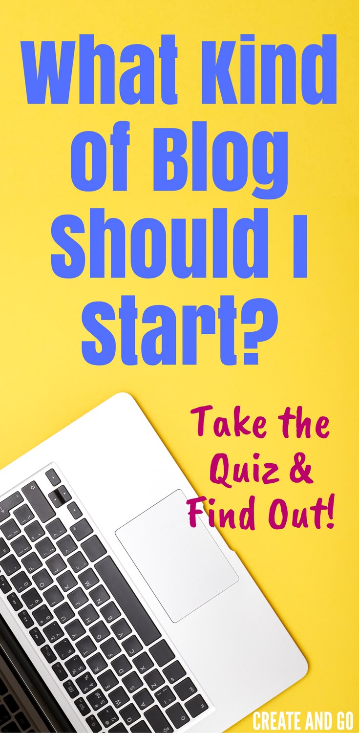 What kind of blog should I start? Take the quiz to find out the best blog style that fits your knowledge, skills, and personality! #startablog
